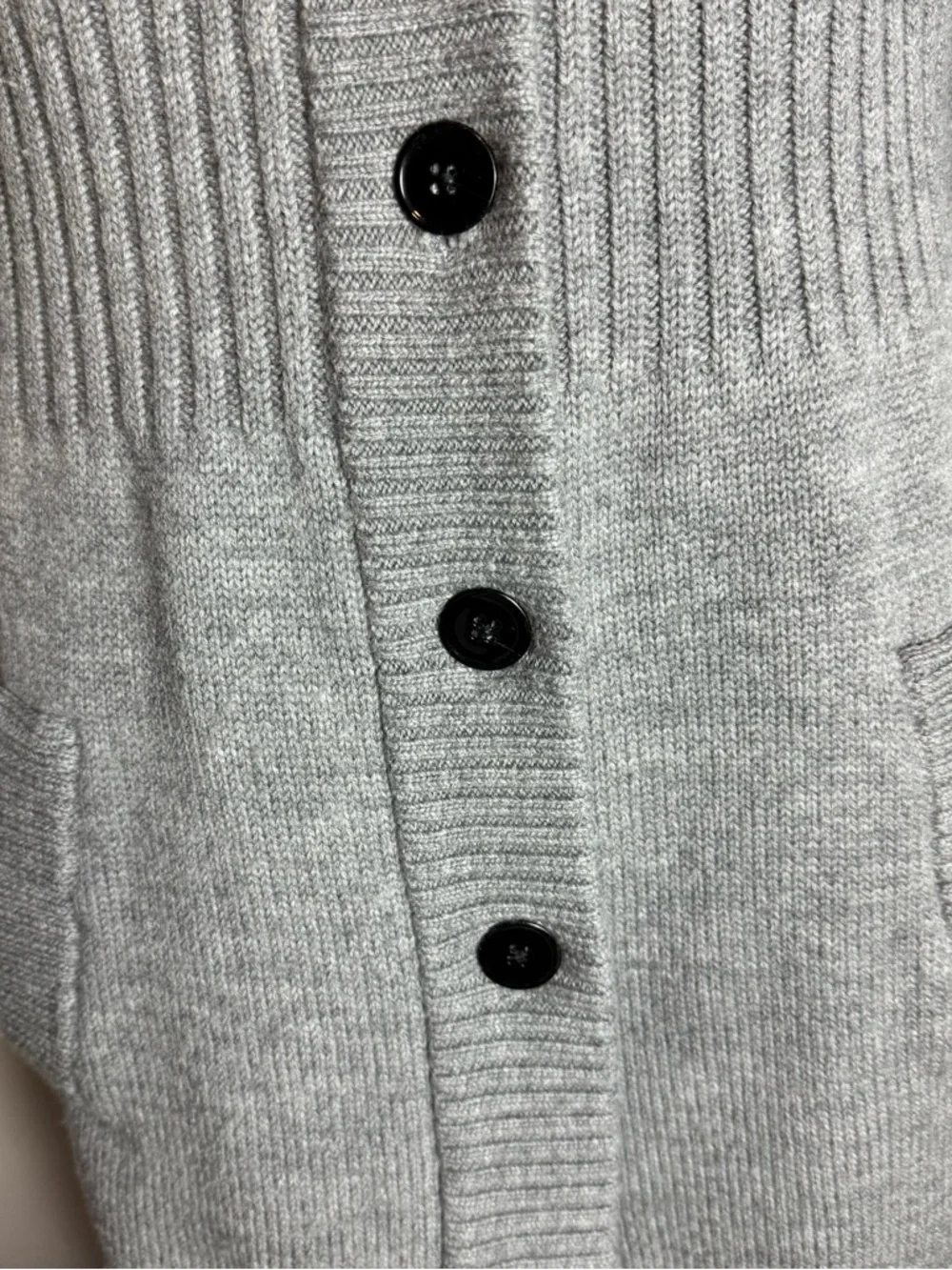 Banana Republic 100% Merino Wool Long Line Button Up Sweater Cardigan Size M - Picture 5 of 10